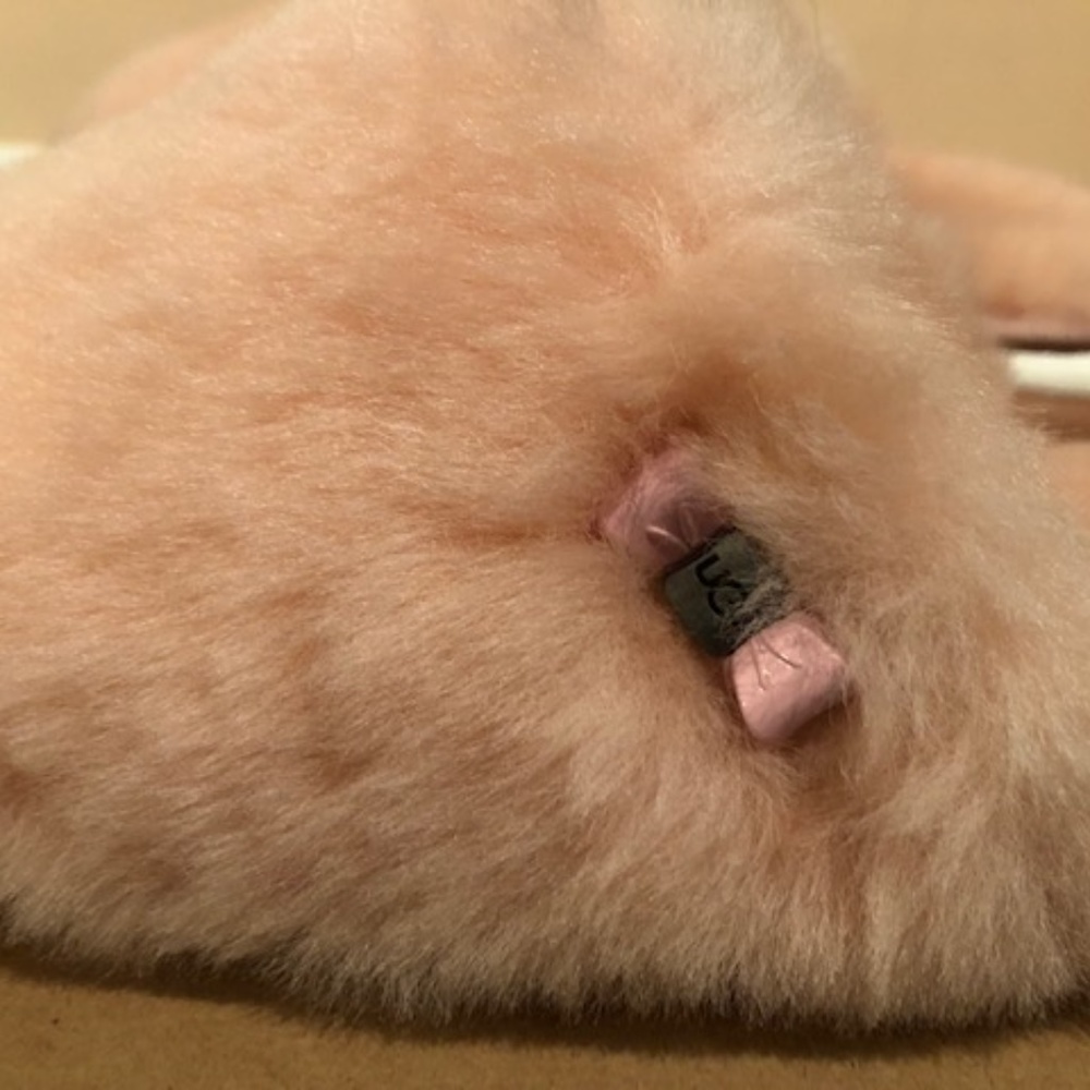 UGG Fluff Genuine Shearling Slipper Clog. 7, 8 - Picture 5 of 6